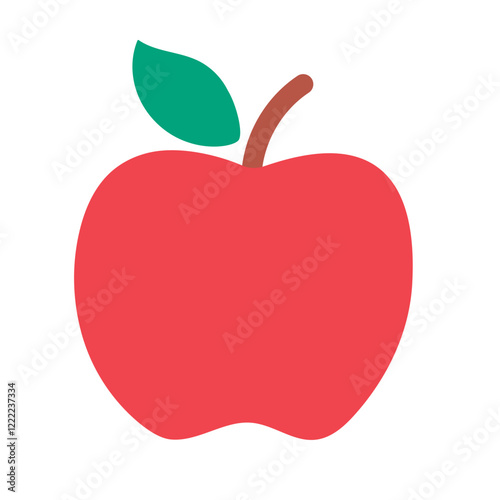 red apple