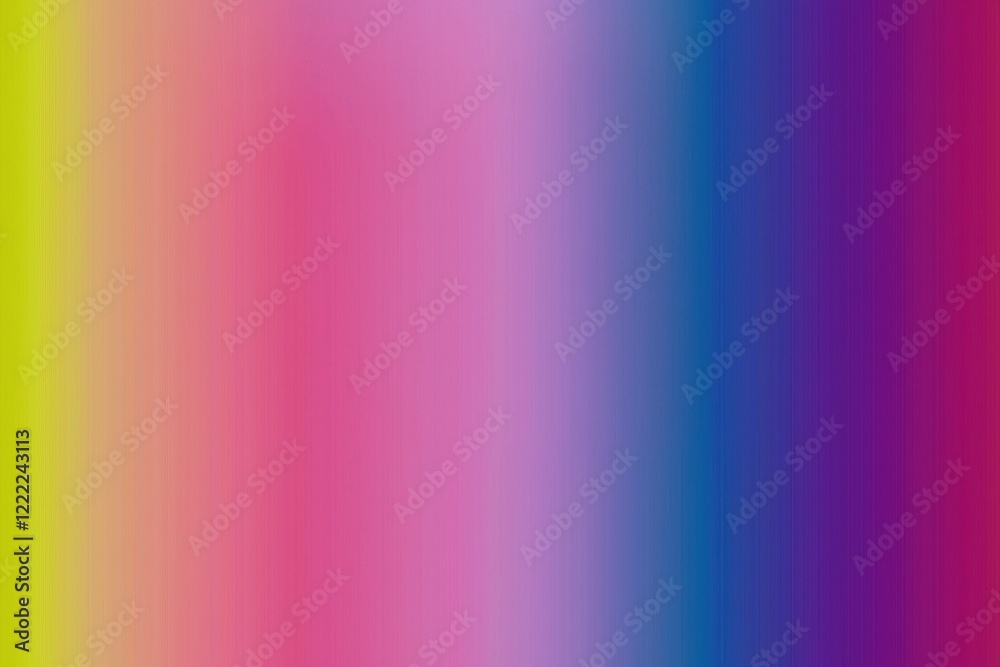 Rainbow Gradient: A full rainbow arch with colors transitioning seamlessly from red to violet against a clear sky Rainbow Gradient: A full rainbow arch with colors transitioning seamlessly from red to violet against a clear sky
