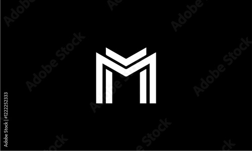 M logo vector