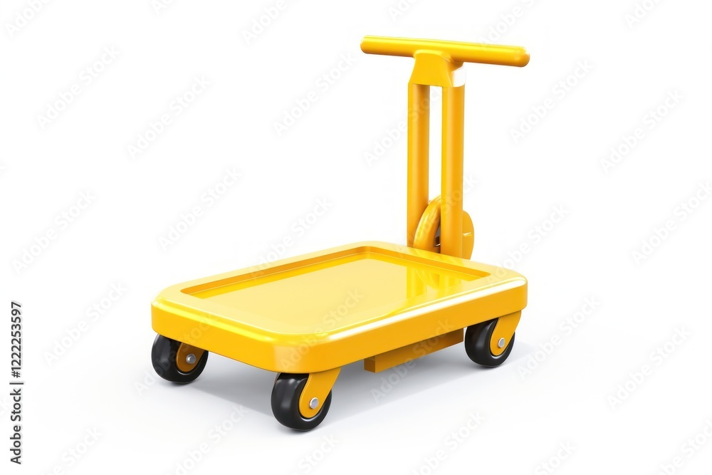 Vehicle yellow white background transportation. Vehicle yellow white background transportation.