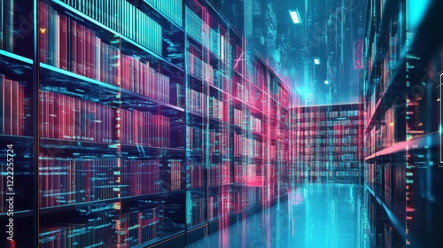 A digital library powered by blockchain