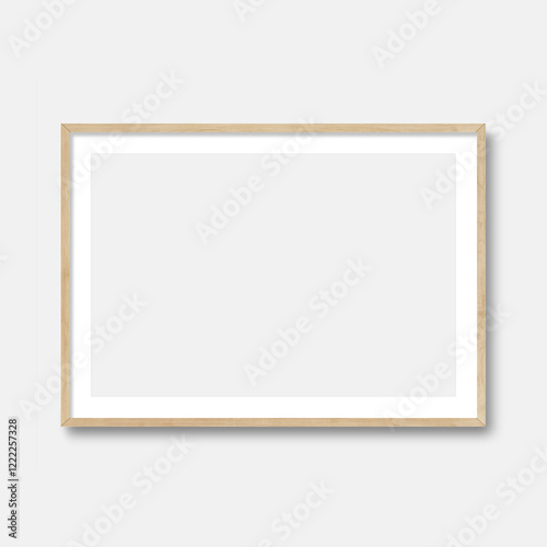 Frame mockups with mat, Poster frame, White mat frame mockups
