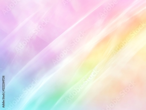 Abstract Pastel Gradient Featuring Soft Colors and a Dreamy Texture in Pink, Blue, and Lavender Hues, Ideal for Backgrounds or Creative Projects