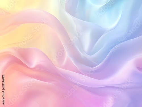 Abstract Pastel Gradient Featuring Soft Colors and a Dreamy Texture in Pink, Blue, and Lavender Hues, Ideal for Backgrounds or Creative Projects