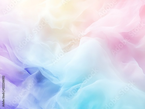 Abstract Pastel Gradient Featuring Soft Colors and a Dreamy Texture in Pink, Blue, and Lavender Hues, Ideal for Backgrounds or Creative Projects