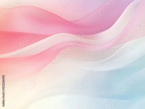 Abstract Pastel Gradient Featuring Soft Colors and a Dreamy Texture in Pink, Blue, and Lavender Hues, Ideal for Backgrounds or Creative Projects