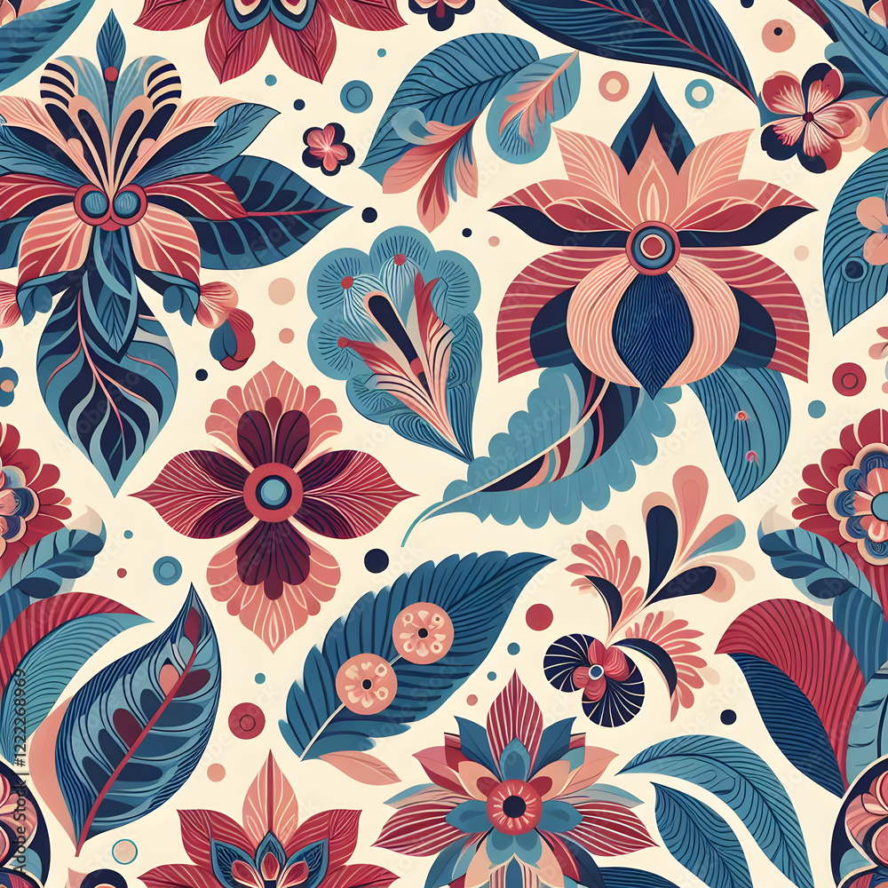 seamless pattern with flowers seamless pattern with flowers