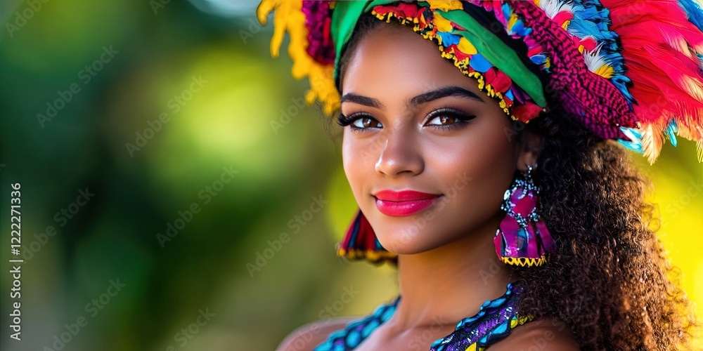 Obraz premium modern brazilian woman 