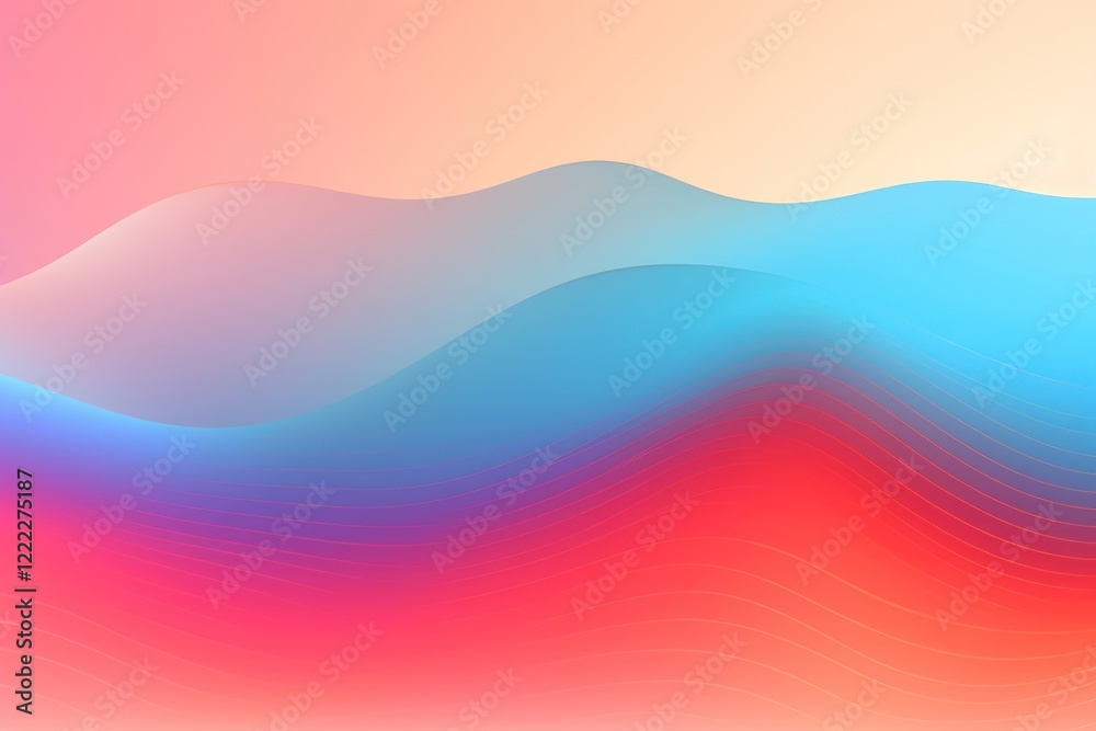 Fototapeta premium Noise waves backgrounds abstract nature.