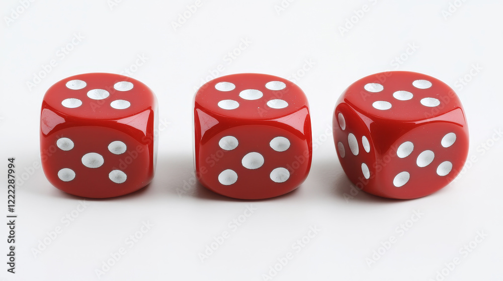Red 3d play casino game cube dice isolated vector on white background. Two, five, six dot number roll on realistic fortune gambling square illustration set. Throw lucky sport clipart for bet in app Red 3d play casino game cube dice isolated vector on white background. Two, five, six dot number roll on realistic fortune gambling square illustration set. Throw lucky sport clipart for bet in app