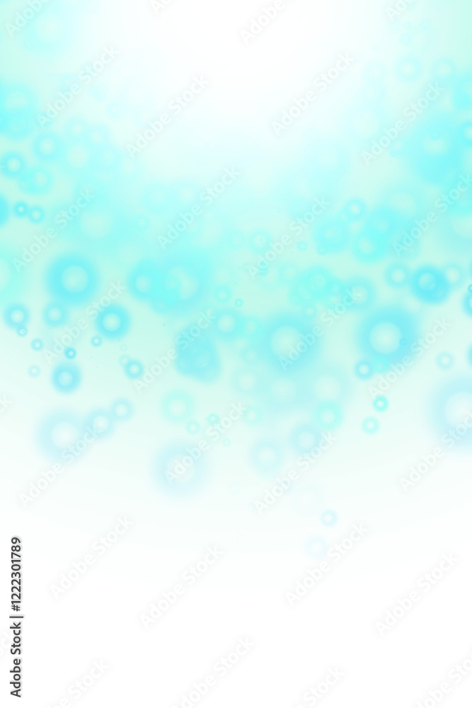 Circle Cyan Bokeh Light isolated on a transparent background Circle Cyan Bokeh Light isolated on a transparent background