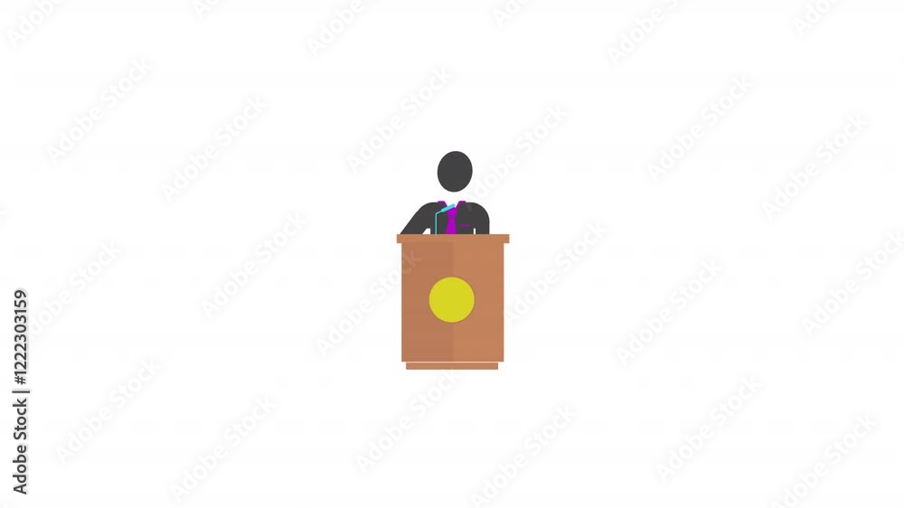 Public Speaking Icon Public Speaking Icon