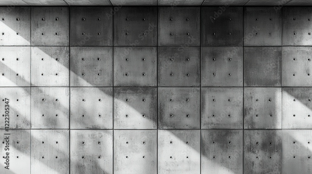Wall surface with multiple holes and imperfections creating an interesting textured pattern
