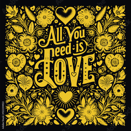 floral background with place for your text