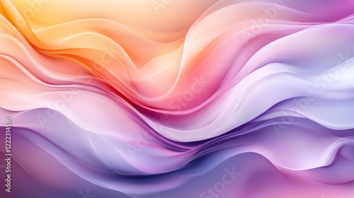 A soft lilac and cream gradient with glowing accents, ideal for wellness or beauty-related projects
