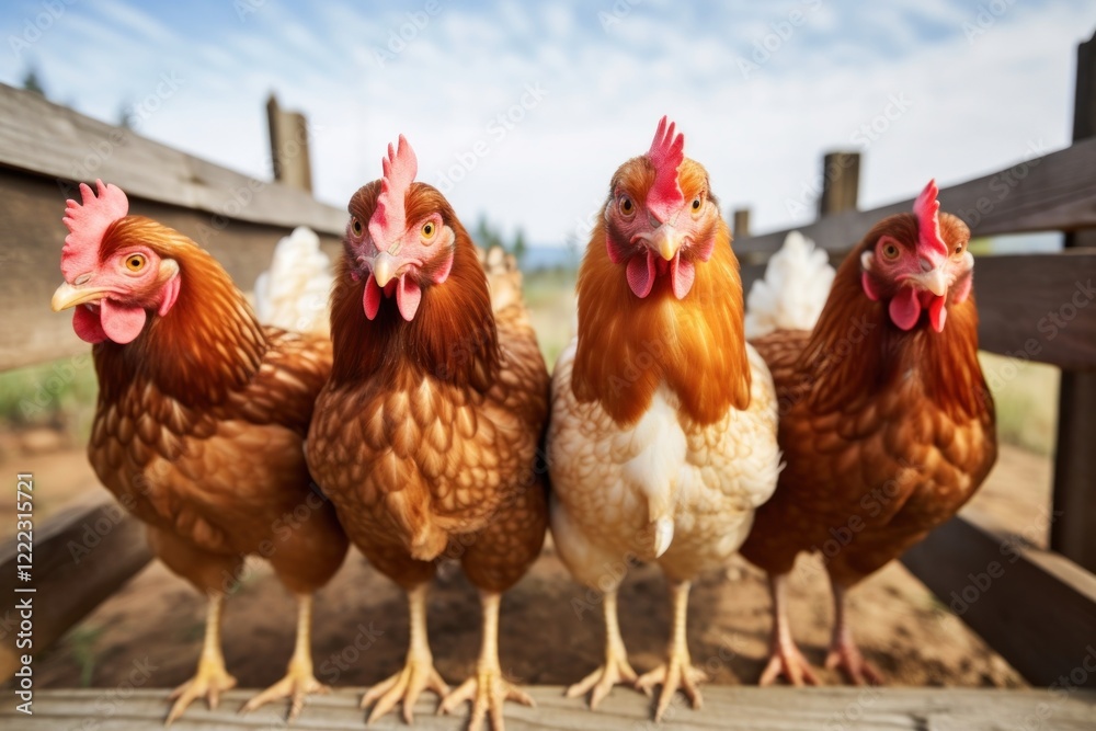 Fototapeta premium Chicken poultry organic animal.