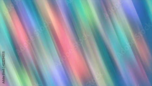Colorful pastel gradient stripes futuristic holographic background illustration, horizontal