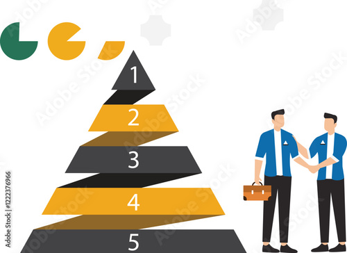 Corporate or partnership and agreement to help business success