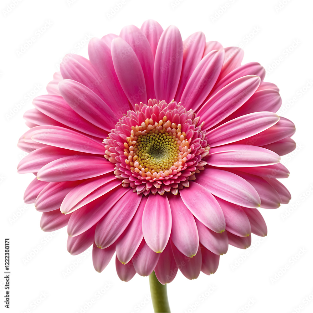 Beautiful Pink Gerbera Daisy Flower Bloom Isolated art Soft Fresh Macro Image Plant white Beautiful Pink Gerbera Daisy Flower Bloom Isolated art Soft Fresh Macro Image Plant white