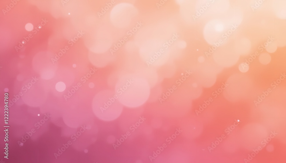 Abstract Pink Orange Bokeh Background Soft Light Blurred Circles Elegant Design Romantic Pastel Colors Festive Shiny Sparkling Texture Subtle Gradient Abstract Pink Orange Bokeh Background Soft Light Blurred Circles Elegant Design Romantic Pastel Colors Festive Shiny Sparkling Texture Subtle Gradient