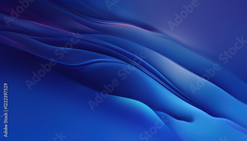 Wallpaper Mural Vibrant Abstract Background in Soothing Blue Tones Torontodigital.ca