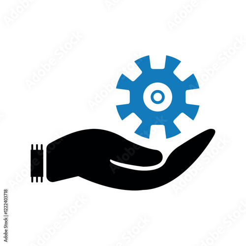 Technical support icon. vector design