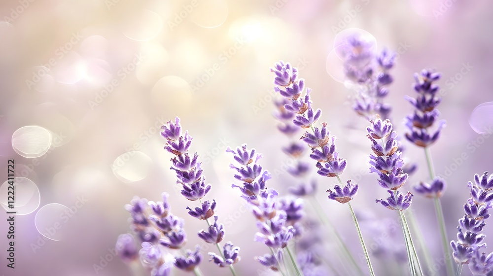 Obraz premium lavender flowers background