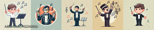 A collection of vectors of a professional music composer