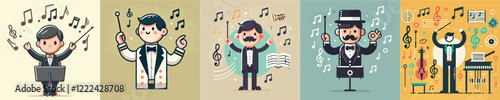 A collection of vectors of a professional music composer