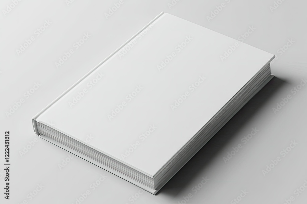 Ultra Hd Image of a White Book with a White Cover on it Ultra Hd Image of a White Book with a White Cover on it