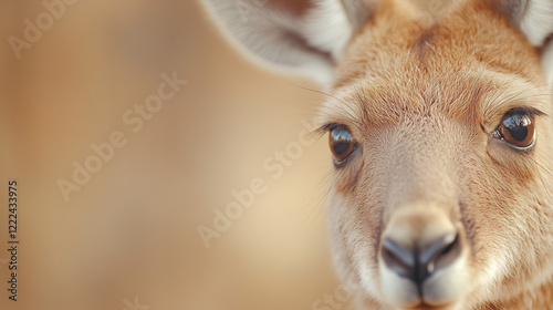 Close-up of a Kangaroo's Fa...
