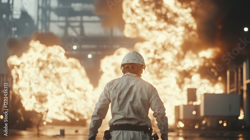 Facing the Inferno: A lone ...