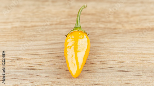 Golden Yellow Chili Pepper:...