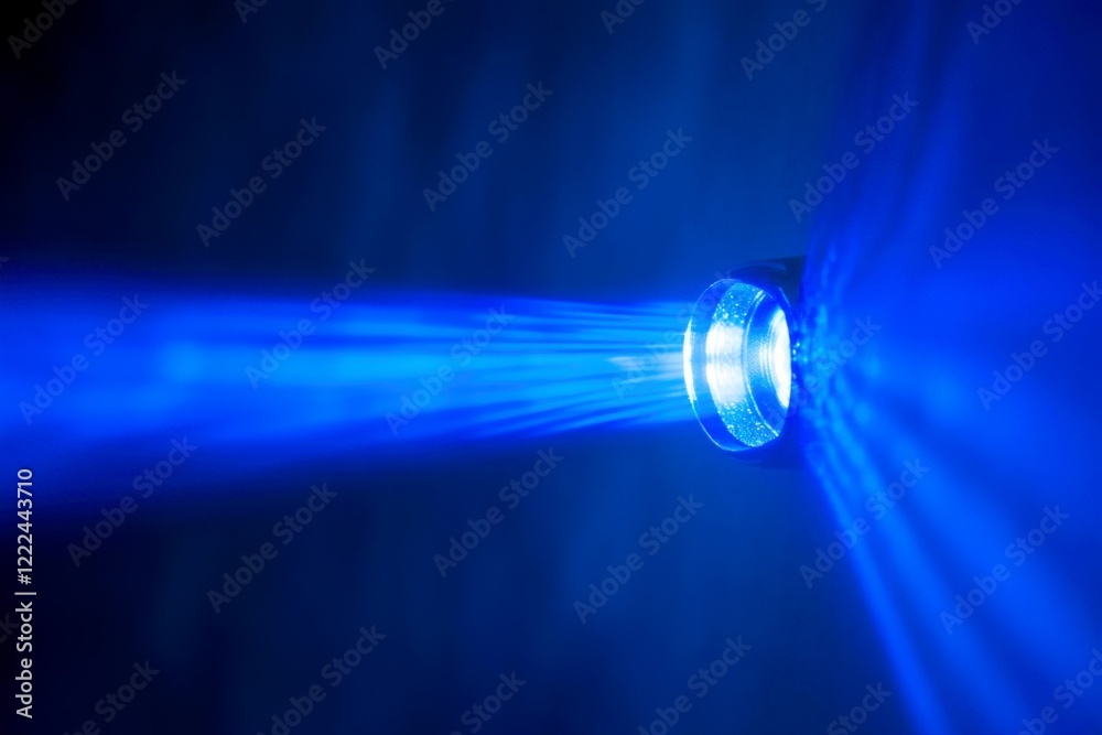 abstract blue light beam shining through darkness futuristic illuminated background abstract blue light beam shining through darkness futuristic illuminated background