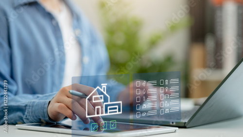 The home inspector will inspect and look for cracks, breaks, and irregularities before delivering the property to the customer.