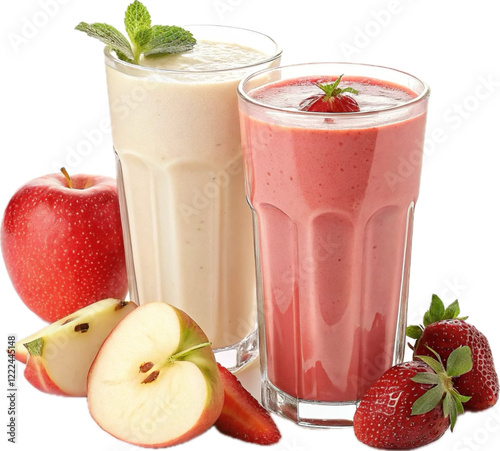 strawberry milk shake