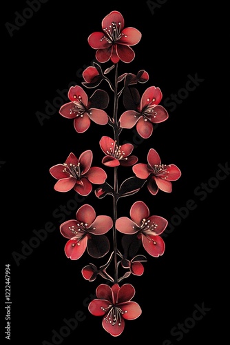 Artistic floral arrangement home digital elegant environment vertical viewpoint nature inspiration