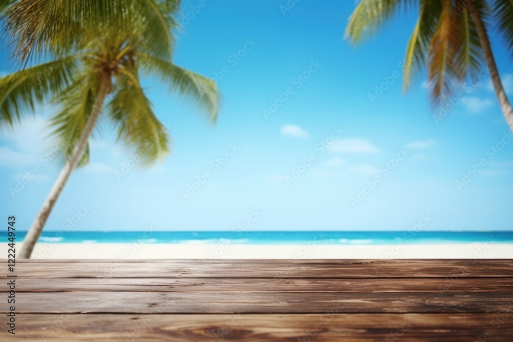Empty wooden table sky outdoors horizon. Empty wooden table sky outdoors horizon.
