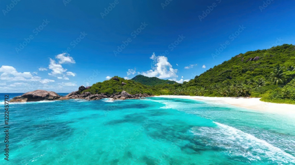 Fototapeta premium Tropical Beach Paradise