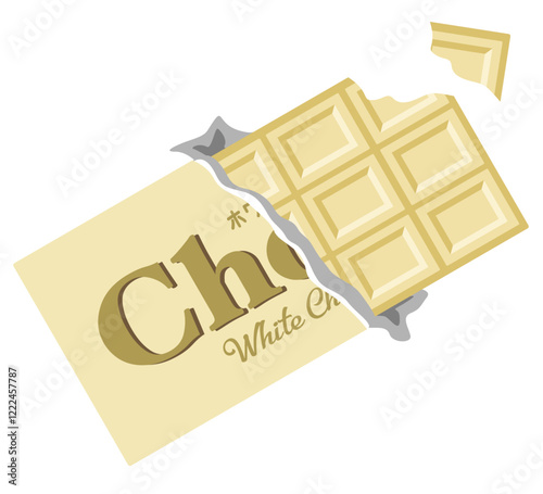 お菓子_チョコレート_板チョコ_ホワイトチョコレート