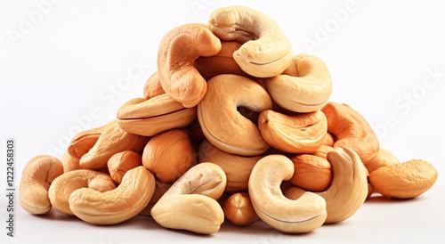 a pile of cashew nuts photo