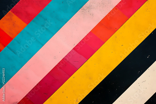 Pop and Cute Abstract Seamless Pattern - Playful and Colorful Design