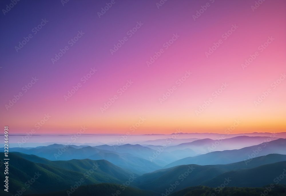 Fototapeta premium sunrise in the mountains