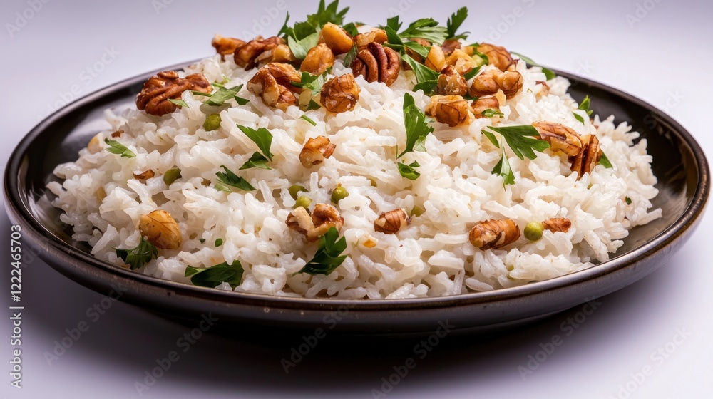 Pecan and Parsley Rice Dish
