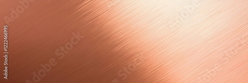 Shiny Metallic Copper Gradient Texture.