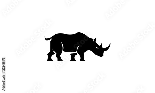 rhino vector illustration
