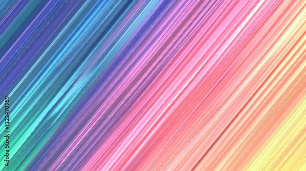 Abstract Diagonal Lines Rainbow Pastel Color Gradient Abstract Diagonal Lines Rainbow Pastel Color Gradient