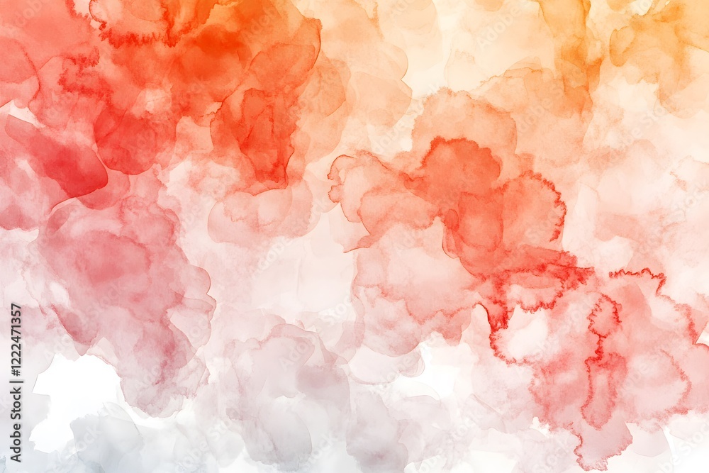 Fototapeta premium red watercolor background