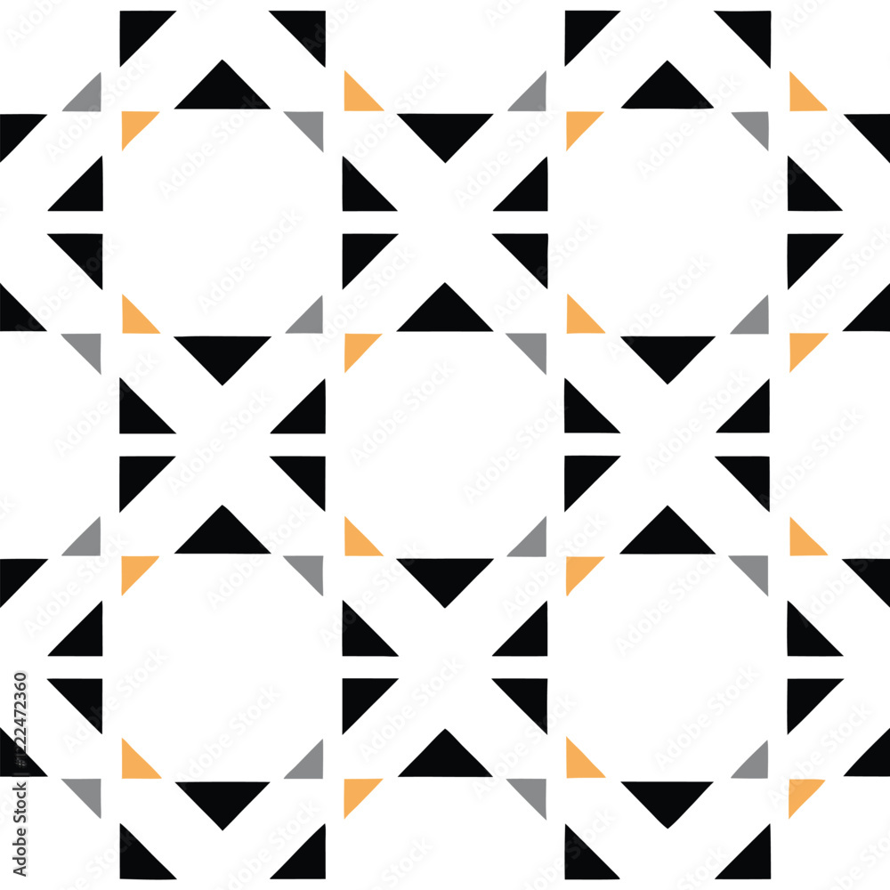 Fototapeta premium Abstract seamless geometric pattern with squares texture design for background.