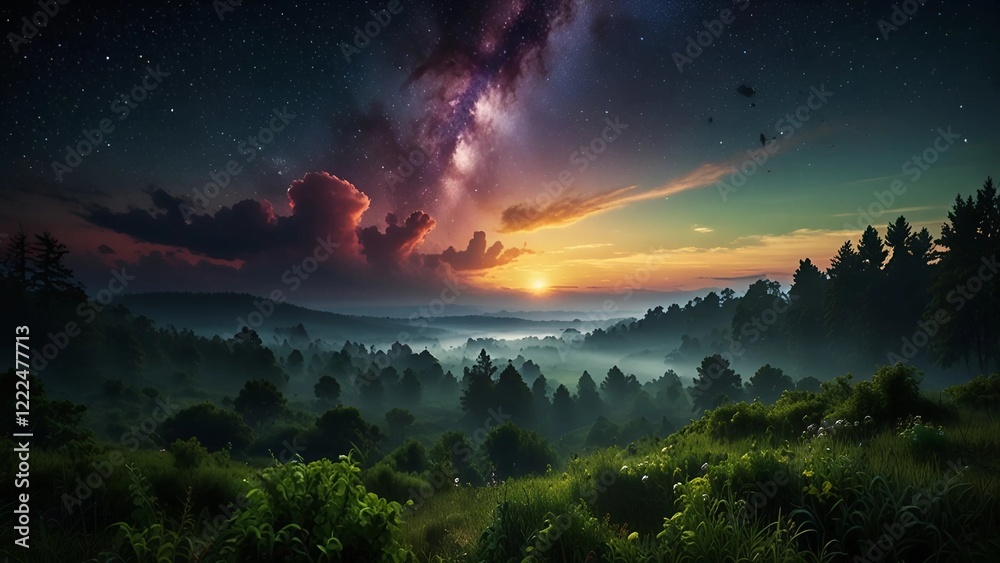 Fototapeta premium Sureal landscape